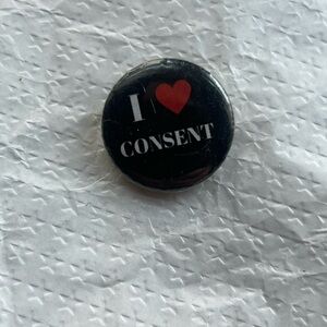 I ❤️ Consent Pin